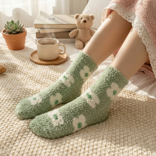 Cute Fruit Plush Socks